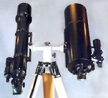 TELE-OPTIC GR-3 with 120mm f/8.3 refractor & ALTER-7 on TELE-OPTIC Wood Tripod (L)